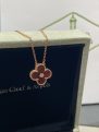 Van Cleef & Arpels Moissanite Clover Necklace