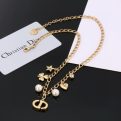 Dior letter vintage necklace