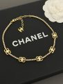 CHANEL new 5 cc crystal necklace