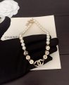 CHANEL New Model Movable Six-Letter Pearl Necklace