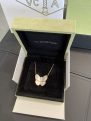 Van Cleef & Arpels Large Butterfly Necklace-Silver-Gold