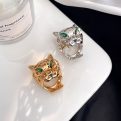 Cartier Hollow Leopard Head Ring